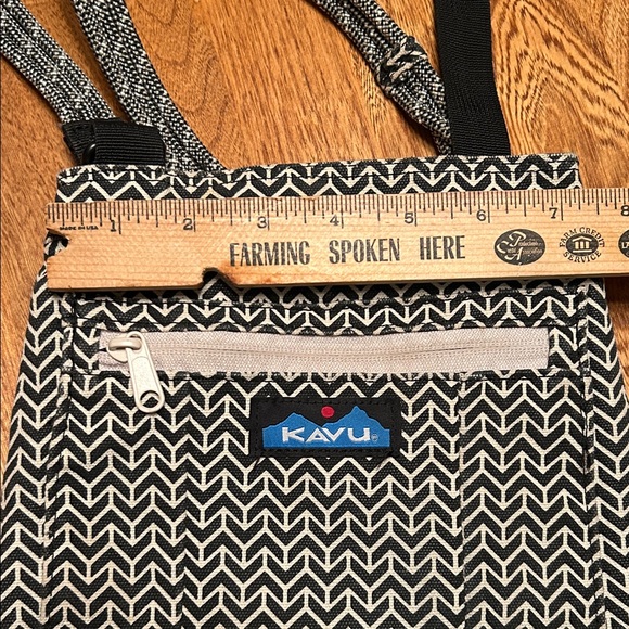 Kavu Black and White Patterned Belt Bag - Picture 14 of 14
